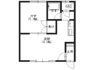 貴光ハイツの物件間取画像